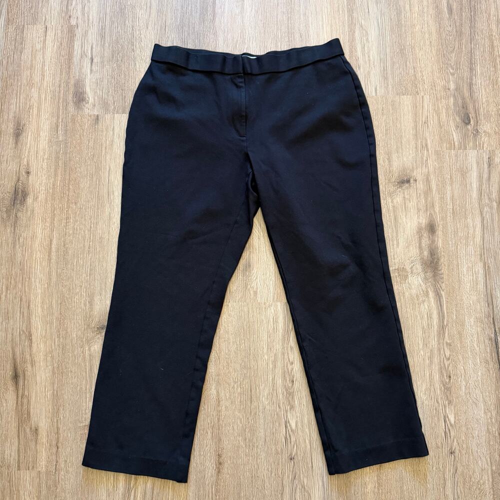 Nordstrom Rack Essential Stretch Work Pants Women’s Size Large Black